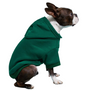 Kép 5/8 - Kapucnis kutyapulcsi, smaragdzöld, XL-es (francia bulldog méret)