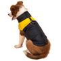 Kép 4/7 - Vízálló téli kutyamellény, fekete-sárga, XL-es