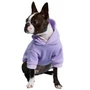 Kép 3/8 - Kapucnis kutyapulcsi, lila, XXL-es