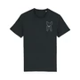 Kép 1/2 - Minimalista kétoldalú francia bulldog póló, vegán 100% pamut -- férfi, XL-es