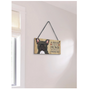 Kép 2/4 - "Egy ház nem otthon francia bulldog nélkül" dekor fali tábla, fekete