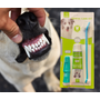 Kép 4/4 - Nunbell fogápoló készlet fogkrémmel, kétoldalú fogkefével és ujjra húzható fogkefékkel