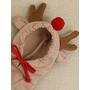 Kép 2/6 - Rénszarvasos karácsonyi pulcsi kisállatoknak, XL-es (francia bulldog méret)