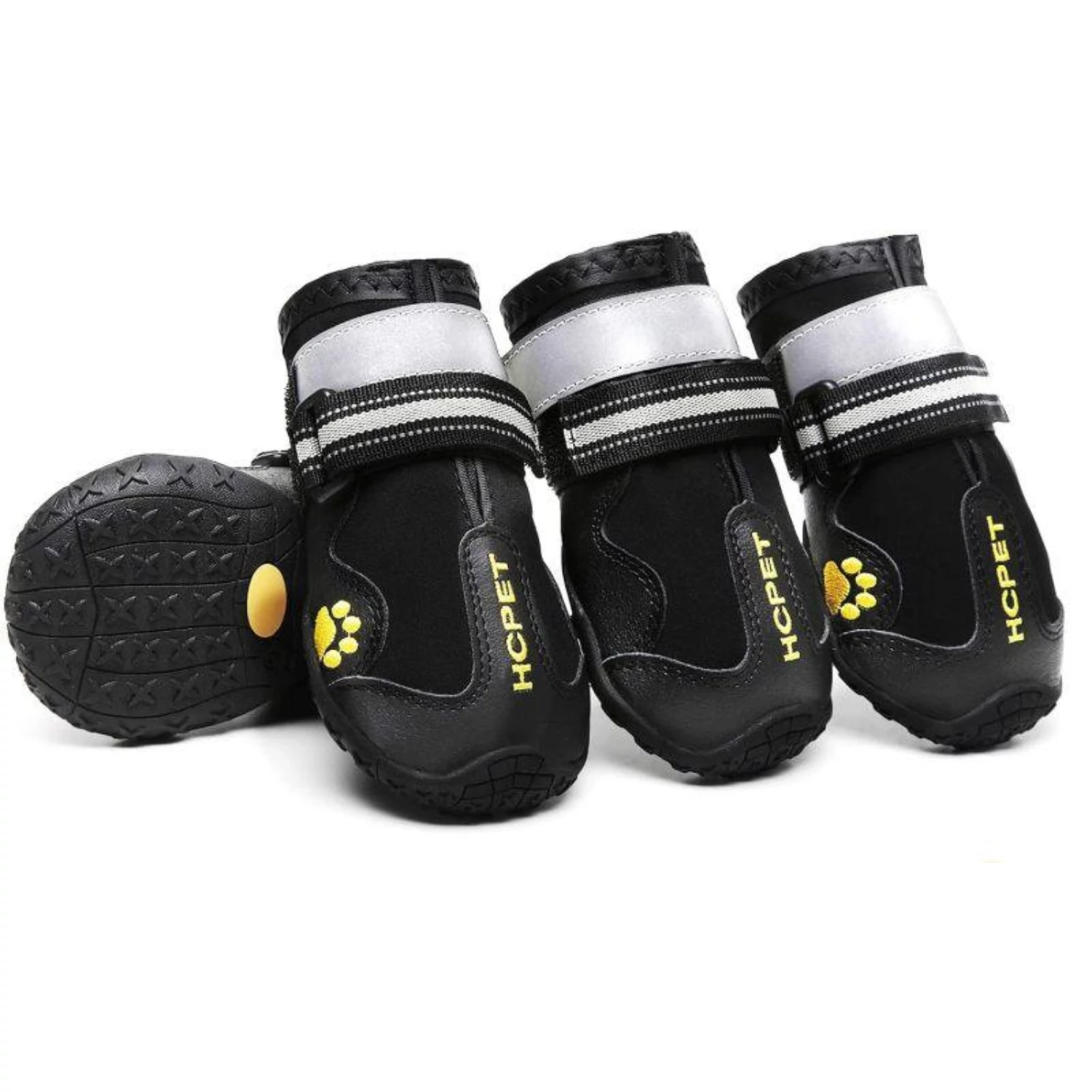 HCPET Vízálló, fényvisszaverő kutyacipő L